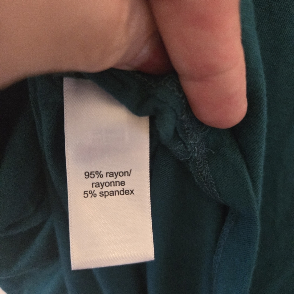 Women's Teal Tank Top - Picture 9 of 9